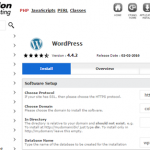 InMotion review install wordpress