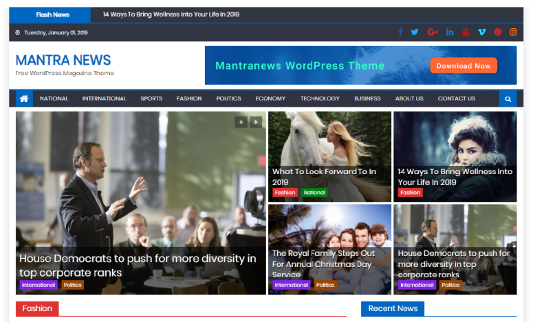 mantranews-wordpress-theme