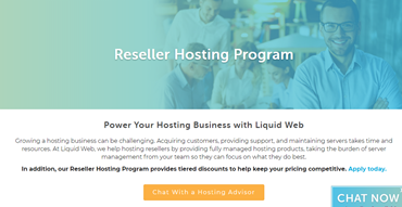 liquid web reseller