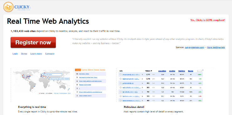 clicky-analytics