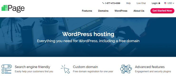 ipage wordpress hosting review