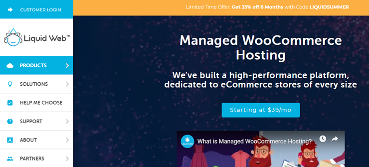 liquid web managed woocommerce hosting review